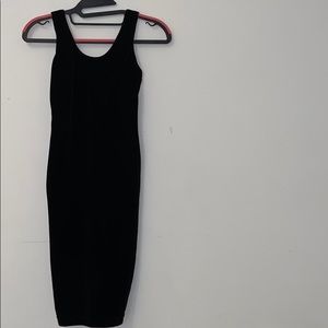 American Apparel Velvet Bodycon Dress